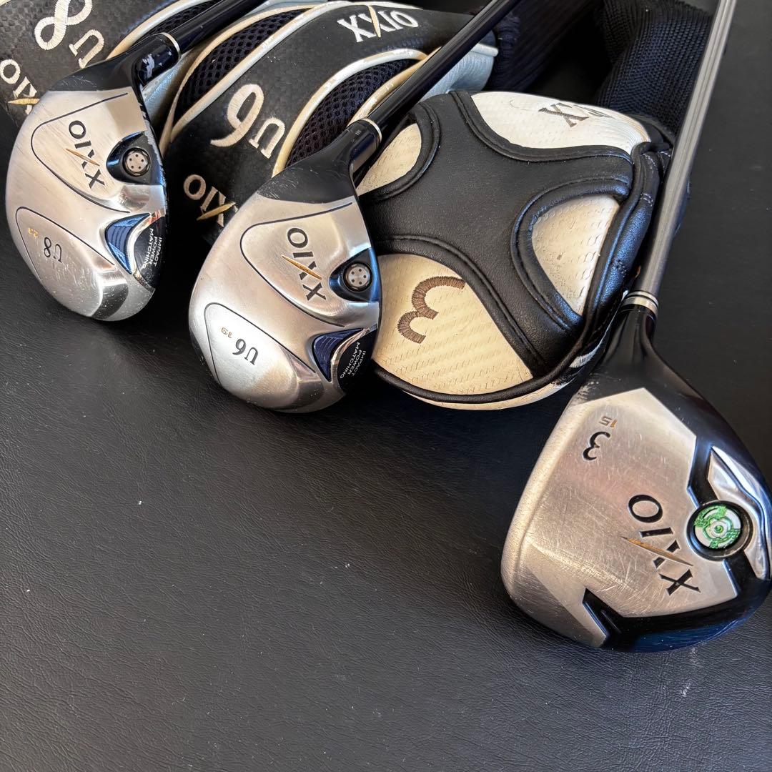 送料込メンズゴルフクラブセットXXIO6ゼクシオシックス5ファイブセットX082