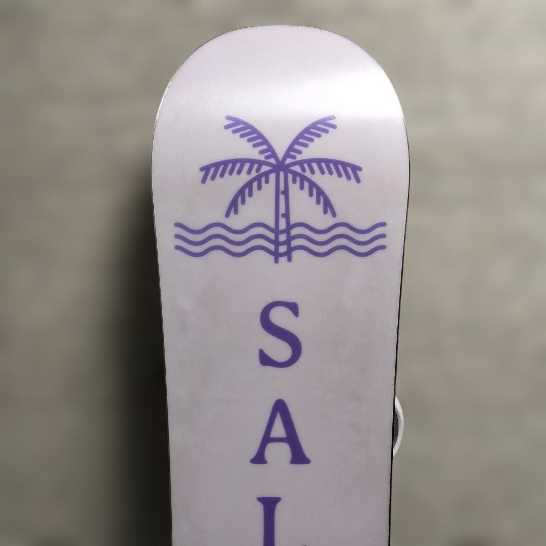 【豪華4点セット】サロモン LOTUS 135cm スノーボード ケース付