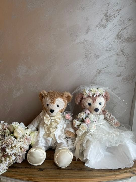 ダッフィー&シェリーメイ　ウェディングコーデ