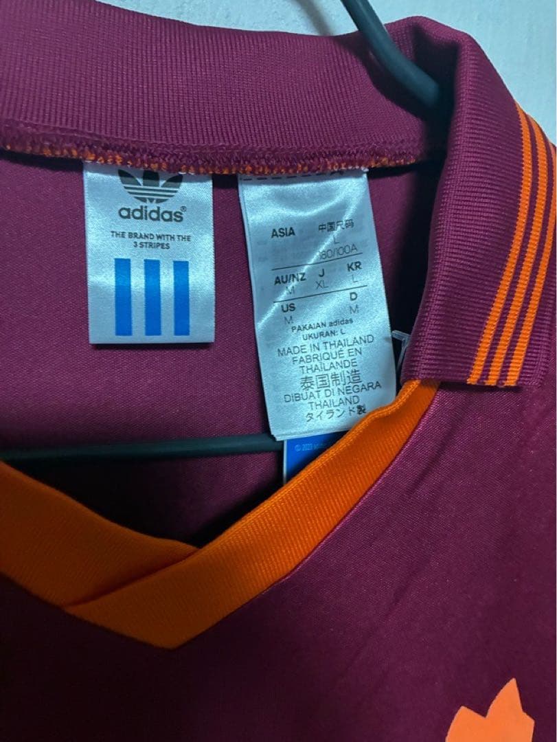 adidas アディダス 93 ローマ 復刻モデル ユニフォーム 新品 XL