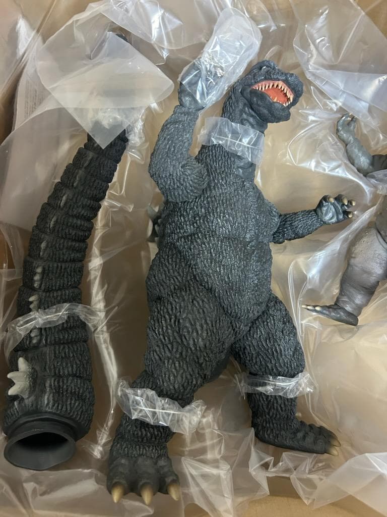 東宝30cmシリーズ ゴジラ（1968） &ミニラ 怪獣総進撃55thセット