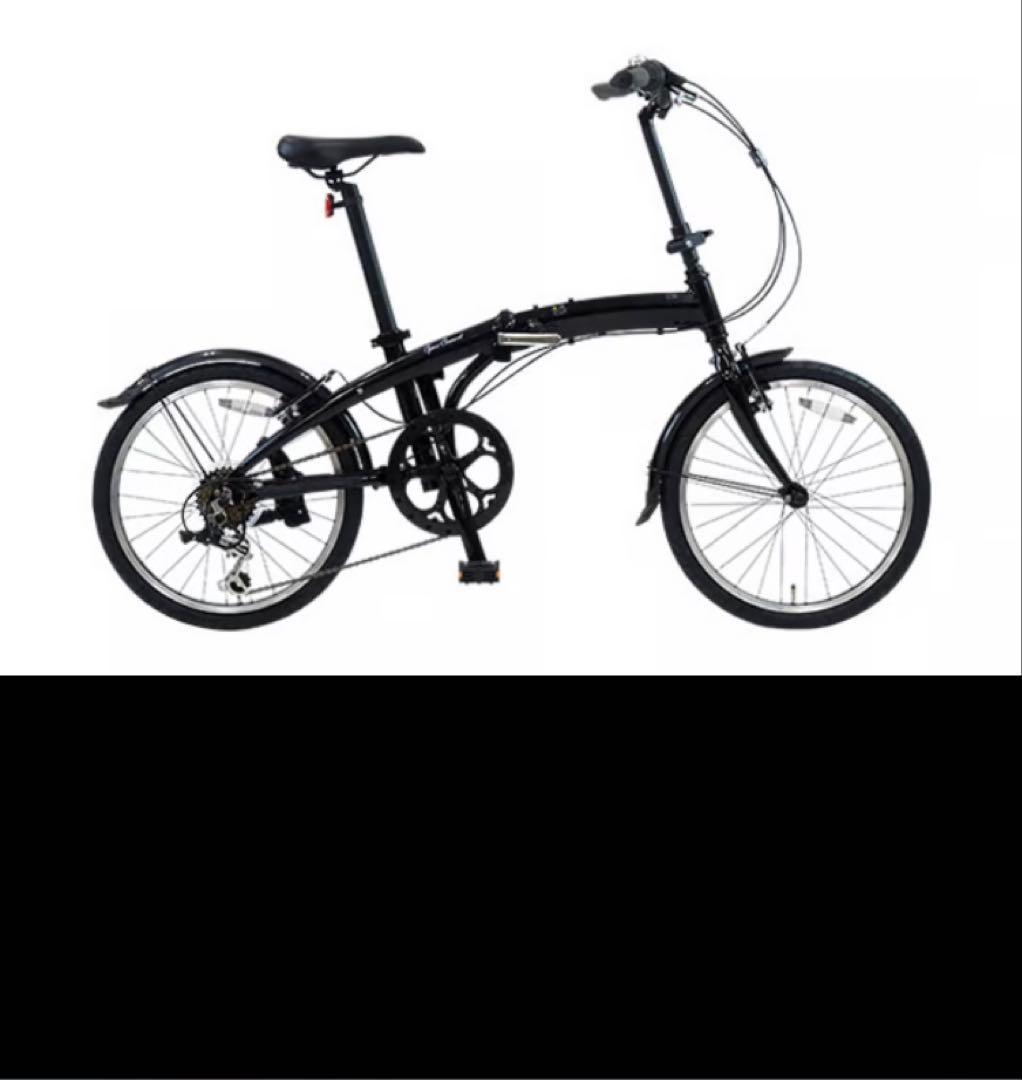 折りたたみ自転車 ブラック