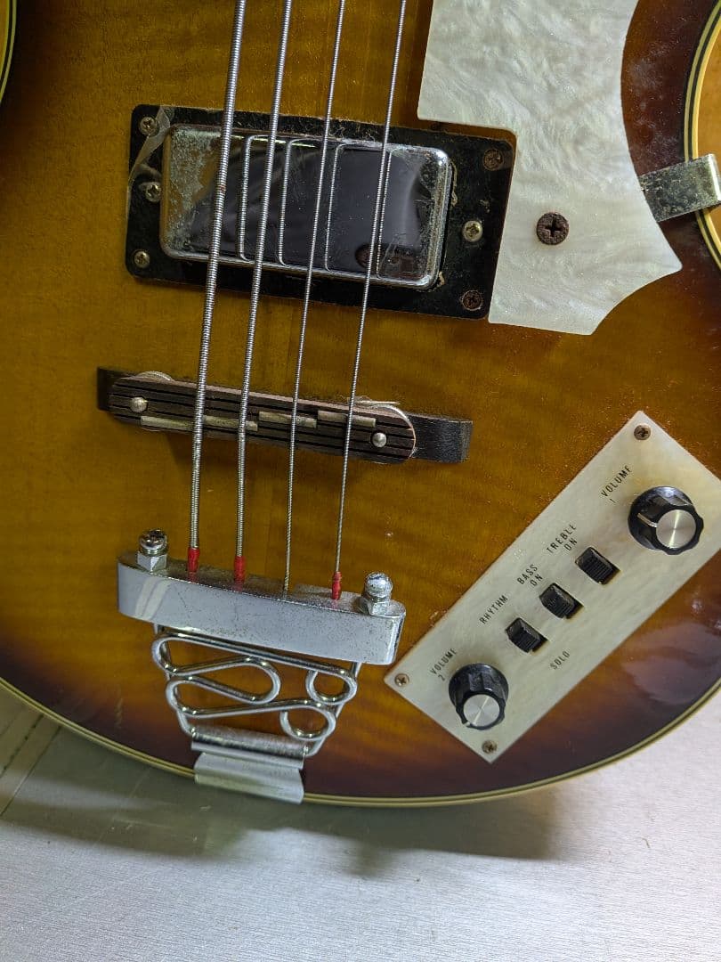 Academy バイオリンベース ケース・ストラップ付き