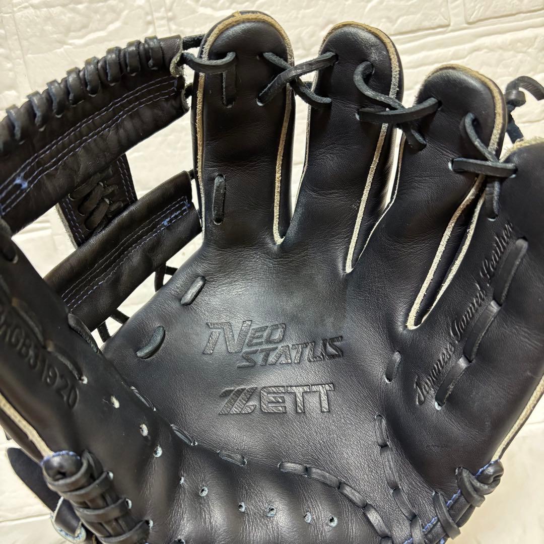 【美品】 ZETT 軟式 グローブ NEOSTATUS ゼット ネオステイタス