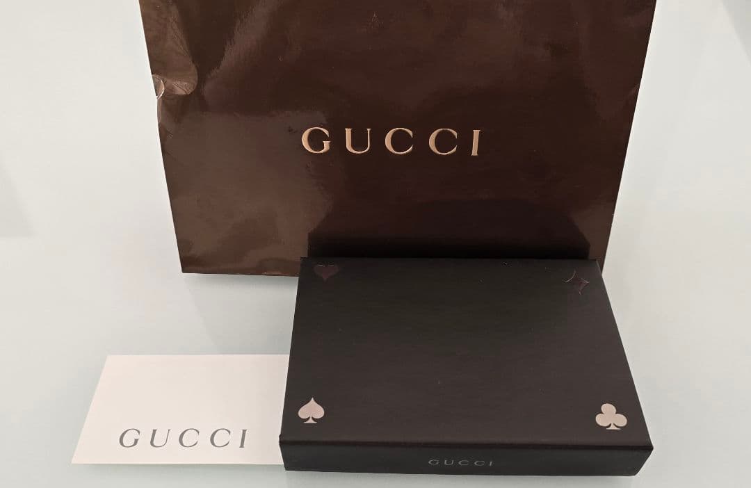 新品未開封 GUCCI グッチ トランプ 希少 レア