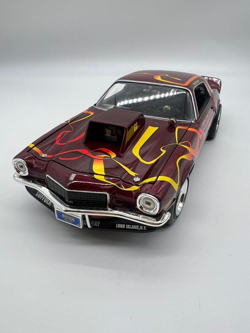 No412ミニカー1/18箱ありBALDWIN MOTION CAMARO