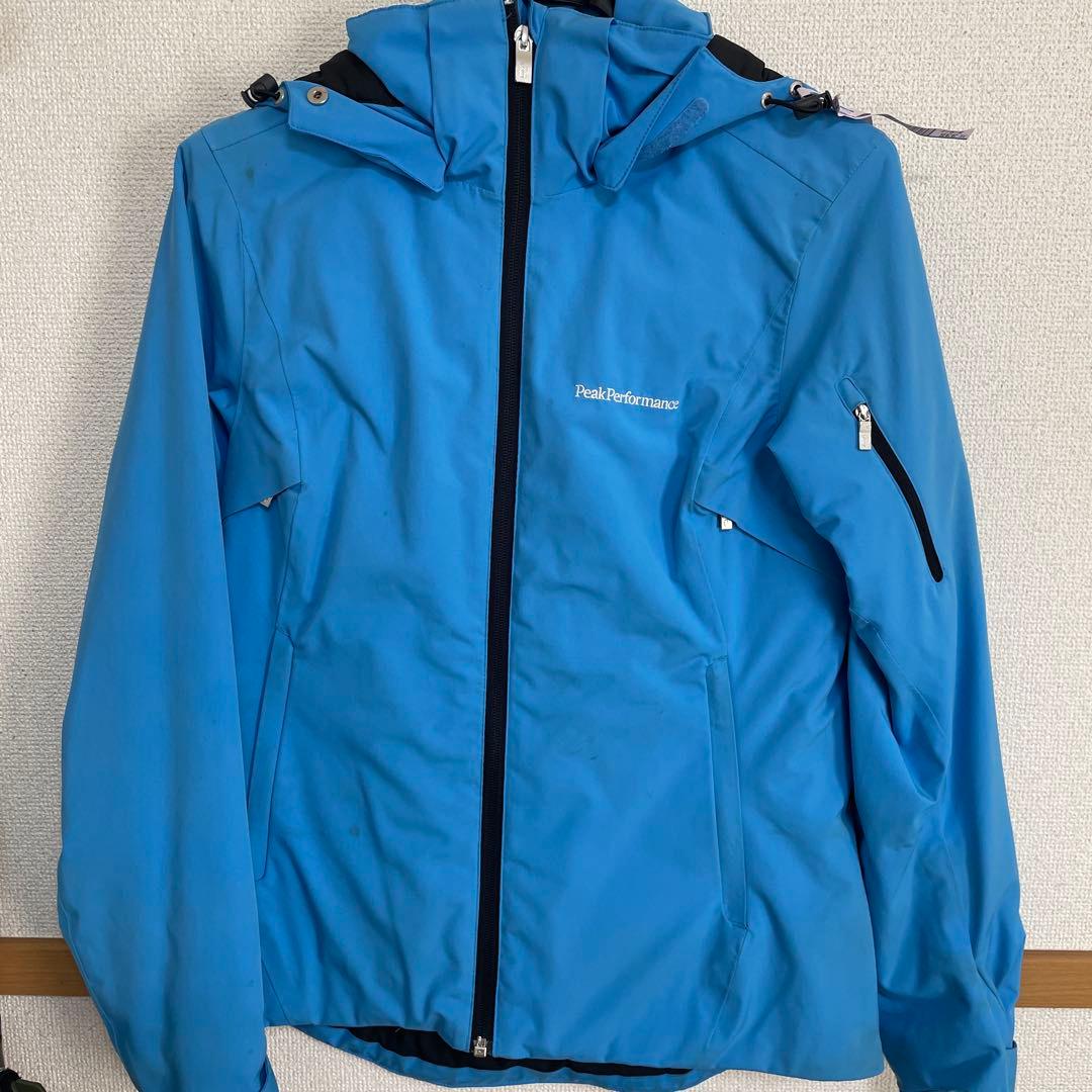 Peak Performance 青　スキー、スノーボードウエア