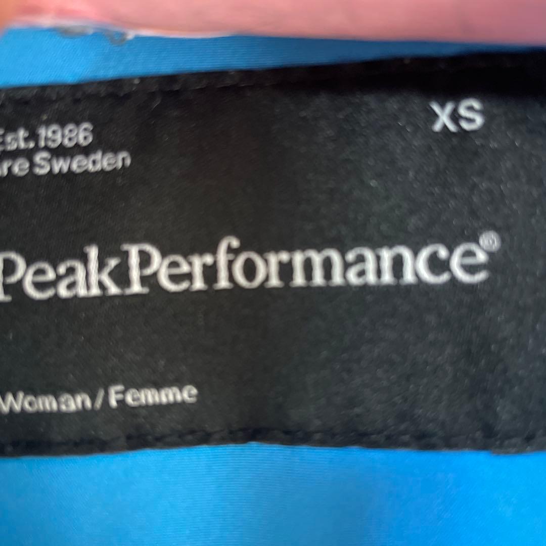 Peak Performance 青　スキー、スノーボードウエア