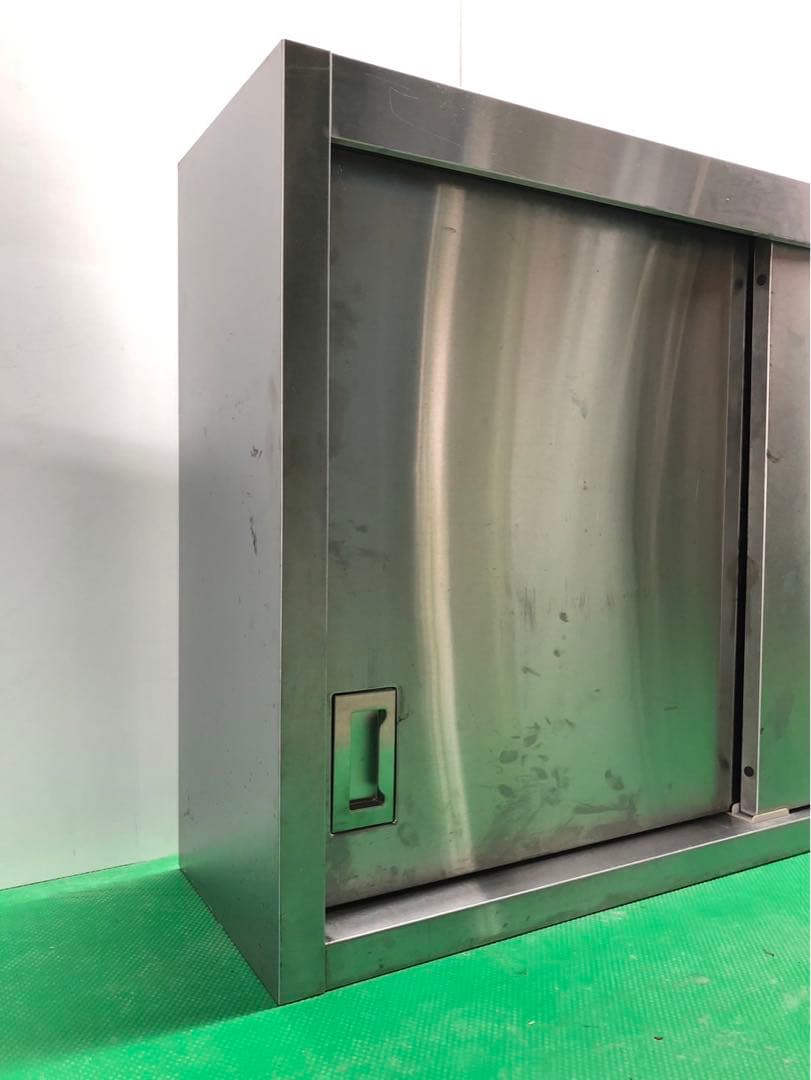 ☆地域限定送料無料☆工場整備品☆吊り戸棚　幅1200 ステンレス