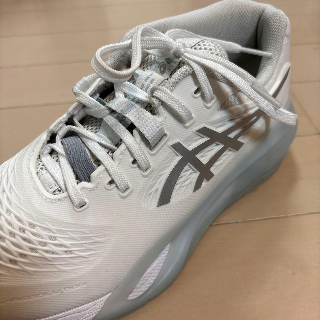 アシックス メンズ テニスシューズ25センチワイド3E ゲルレゾリューションⅩ