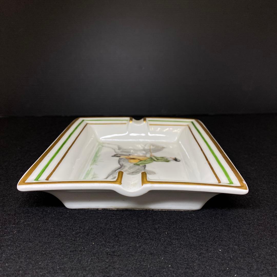 エルメス　金彩　騎馬アッシュトレイ　トヒオ　東里7-1210☆1F