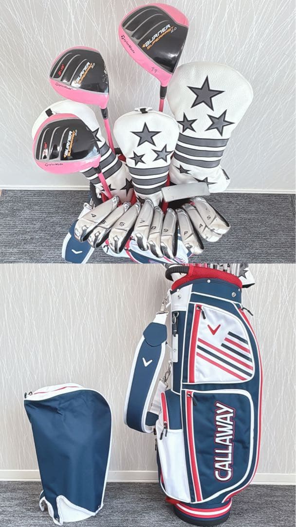 超豪華❗テーラーメイド/BURNER ゴルフ初心者 レディース ゴルフセット