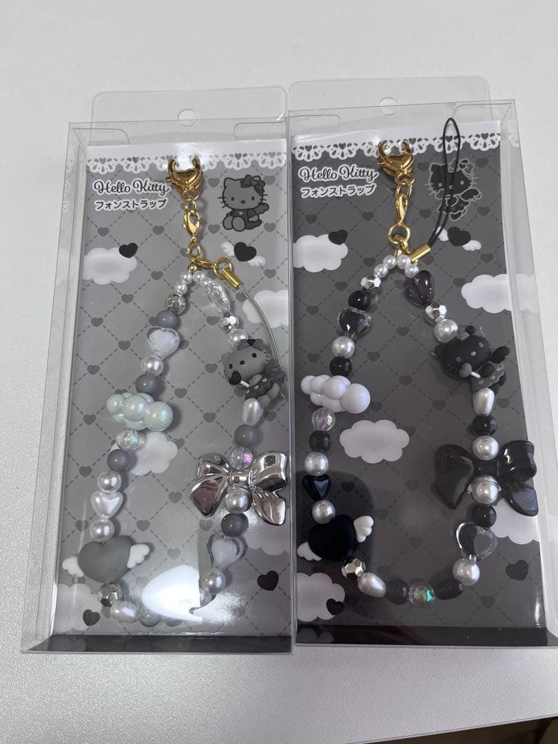 ハローキティブラックエンジェルコレクション 5点セット