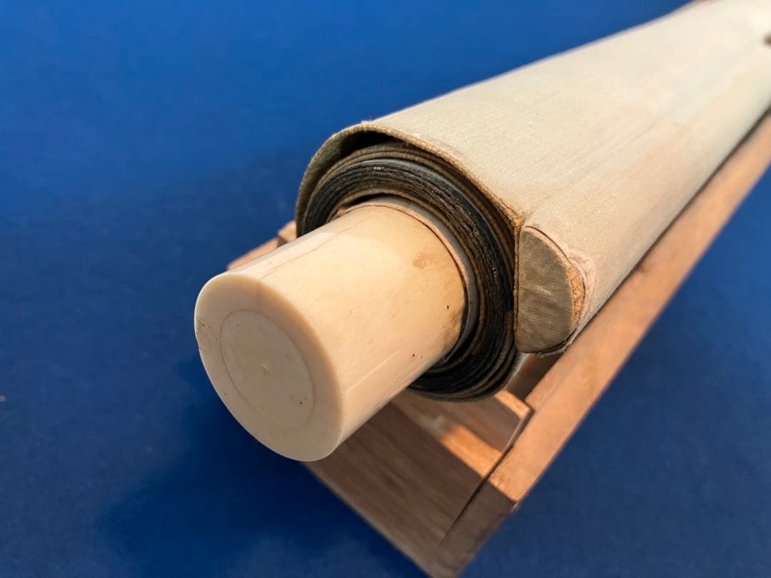 鳥文斎栄之・蜀山人【画賛】紙本　掛軸　識箱