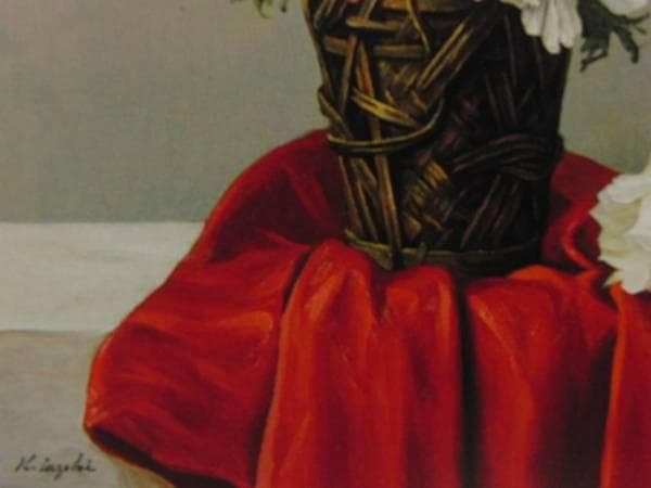 伊勢崎勝人 「アネモネ」 超希少画集より、新品額装付