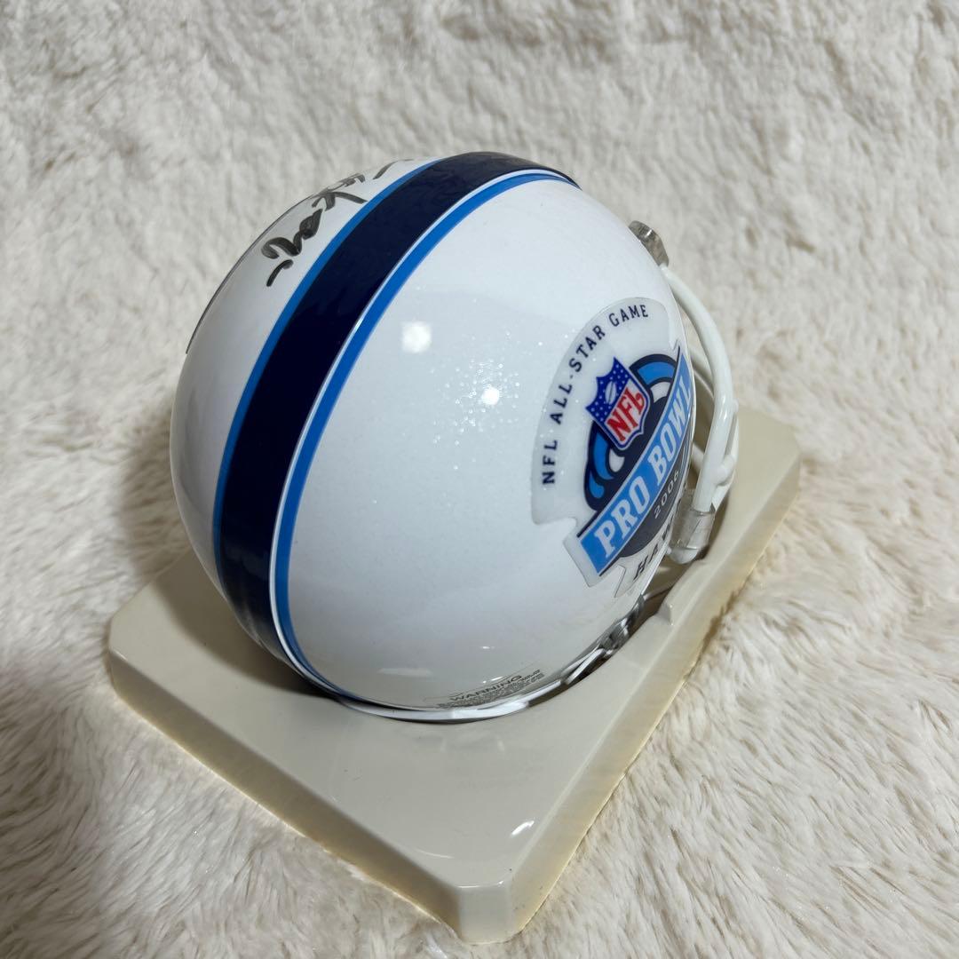 【美品】Riddell プロボウル ミニヘルメット サイン入り NFL