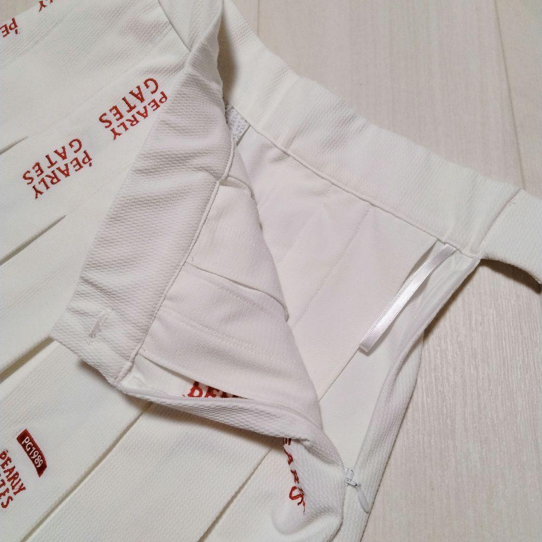 【美品】現行モデル　PEARLY GATESパーリーゲイツ プリーツスカート