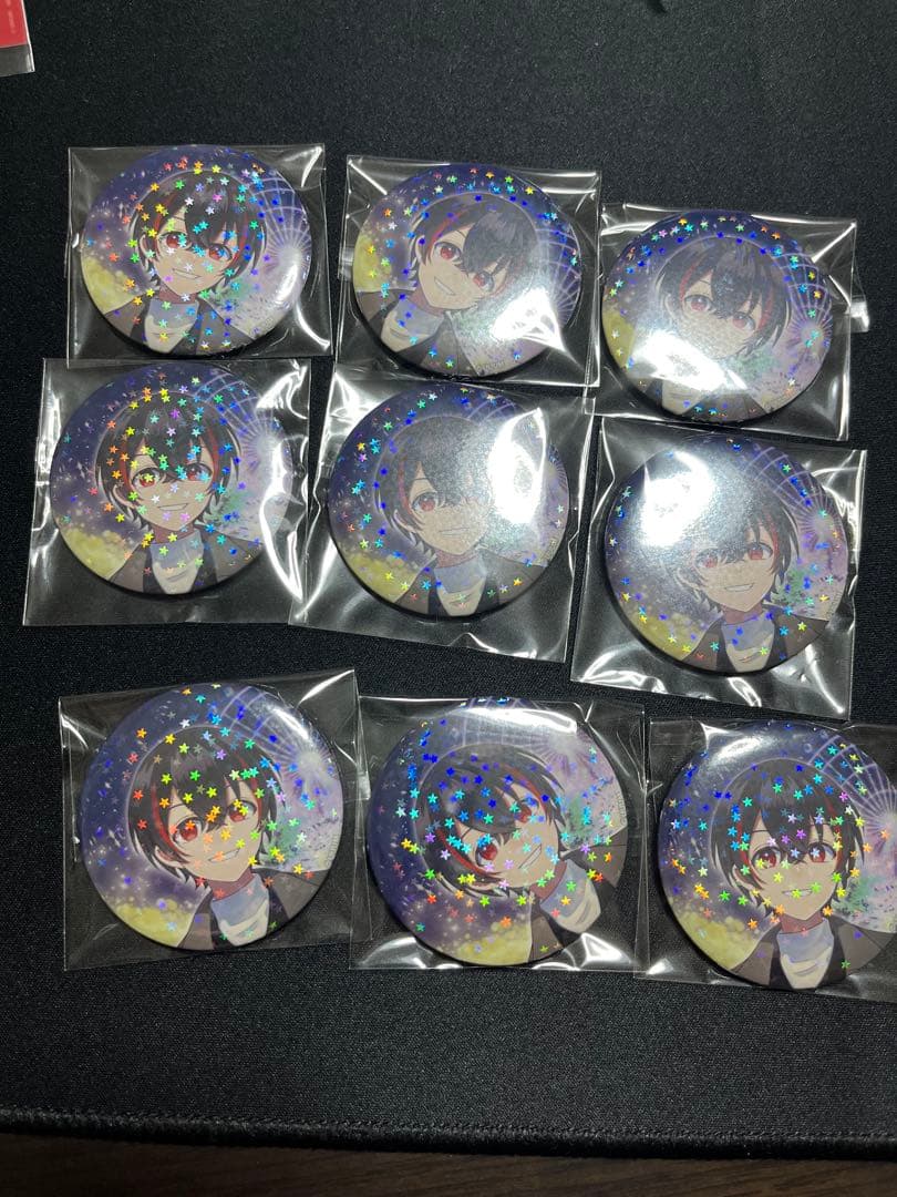 ゆあんくん　東武動物公園缶バッジ9個セット