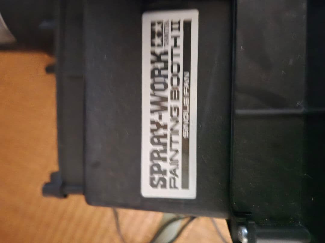 塗装ブース、エアブラシ、コンプレッサー