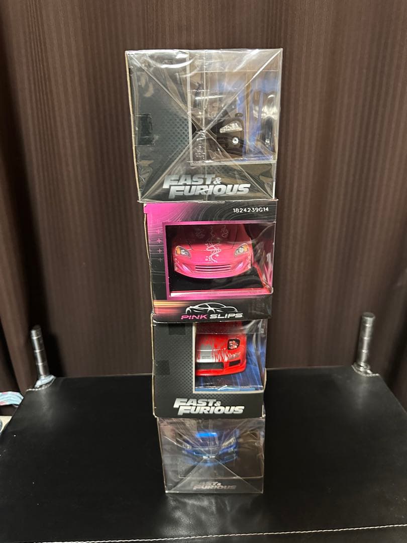 値下げ中！早い者勝ち！ワイスピミニカー4台セット！1/24