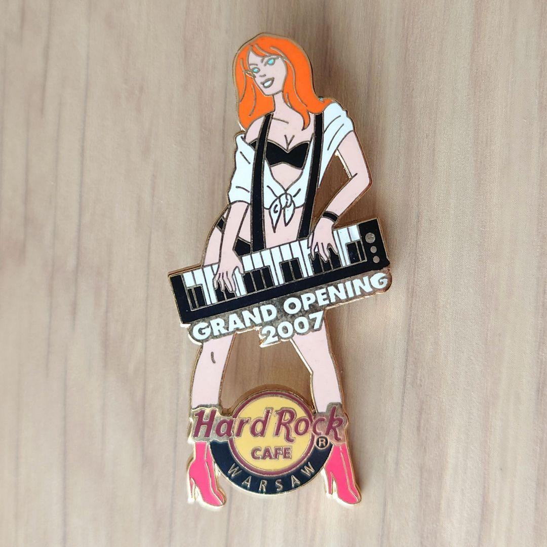 ハードロックカフェ ワルシャワ 2007年グランドオープニング ピン４種セット