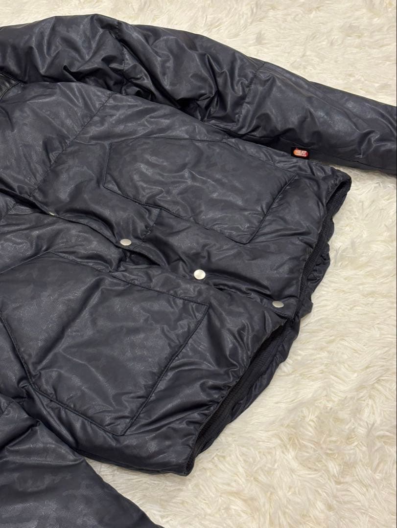 【希少】ヨネックス M ダウンジャケット カモフラ ヒートカプセル