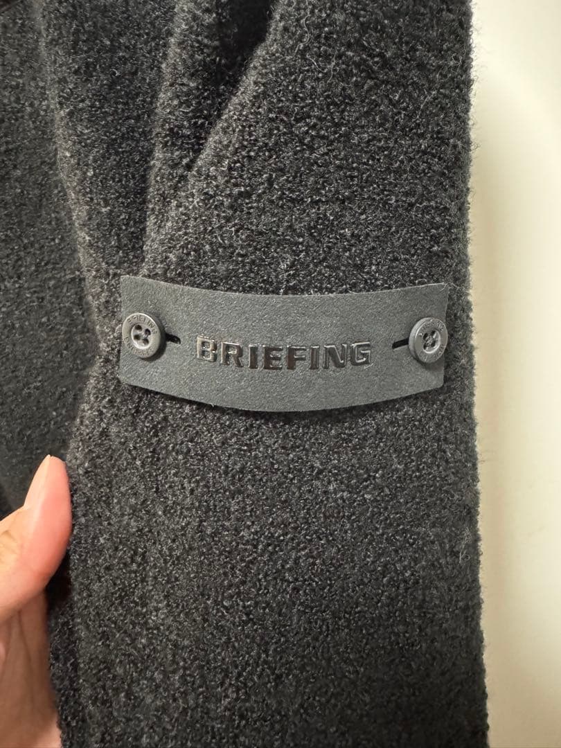BRIEFING ゴルフ　ブラック ハイブリッド　ダウンジャケット　Lサイズ