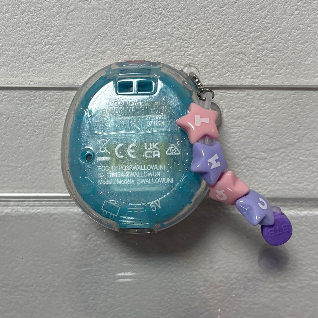 たまごっちユニ　エンジェルフェスティバル　クリアケース　チャーム　スキンカスタム