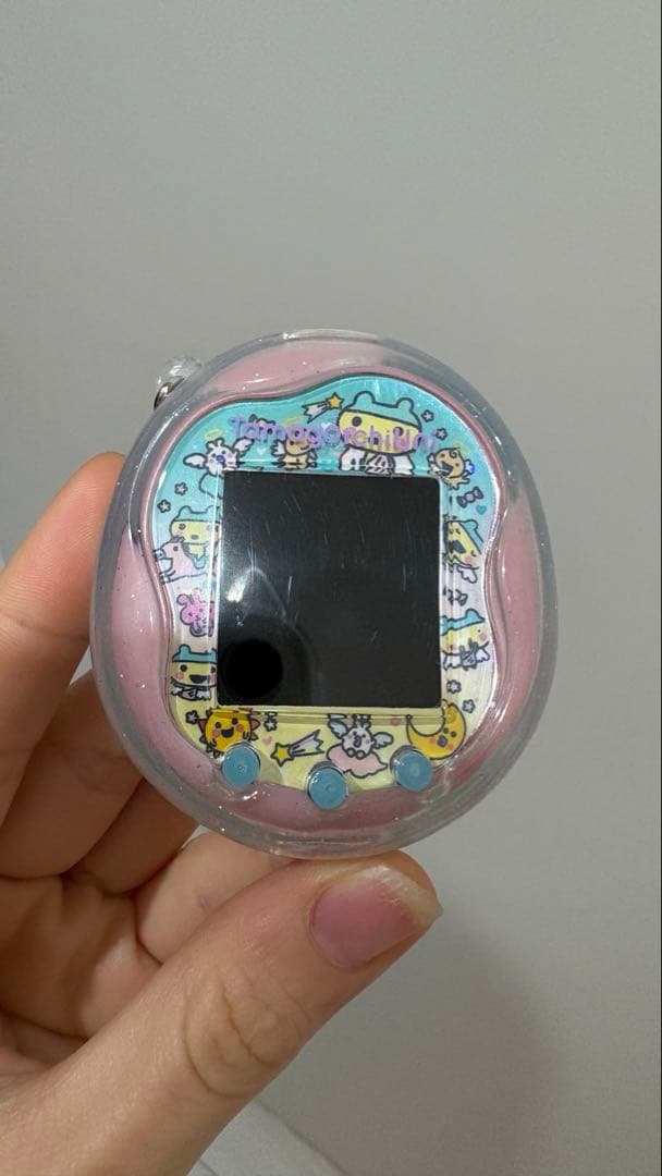 たまごっちユニ　エンジェルフェスティバル　クリアケース　チャーム　スキンカスタム