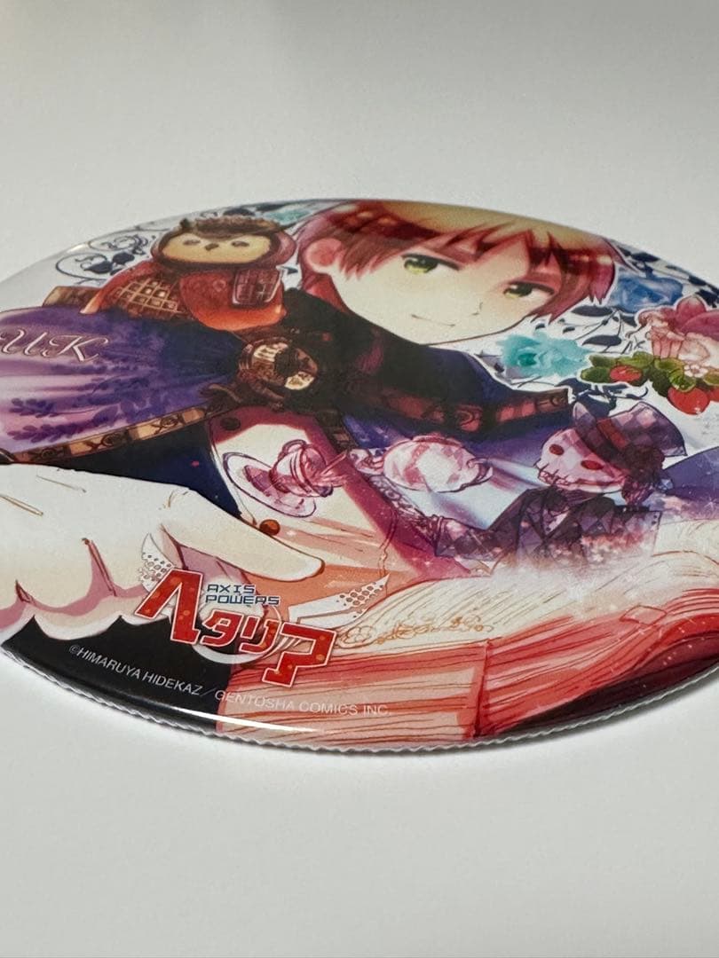 ヘタリア　イギリス　アート缶プレート コレクション