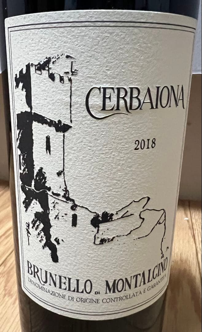 ワイン CERBAIONA BRUNELLO DI MONTALCINO 2018