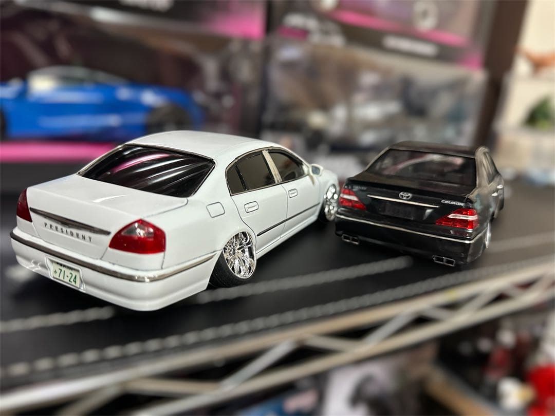 値下げ！車高短‼︎セルシオとシーマ♪