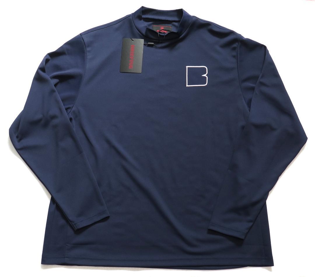 ⓂBRIEFING GOLF ブリーフィングゴルフ長袖モックネックプルオーバー