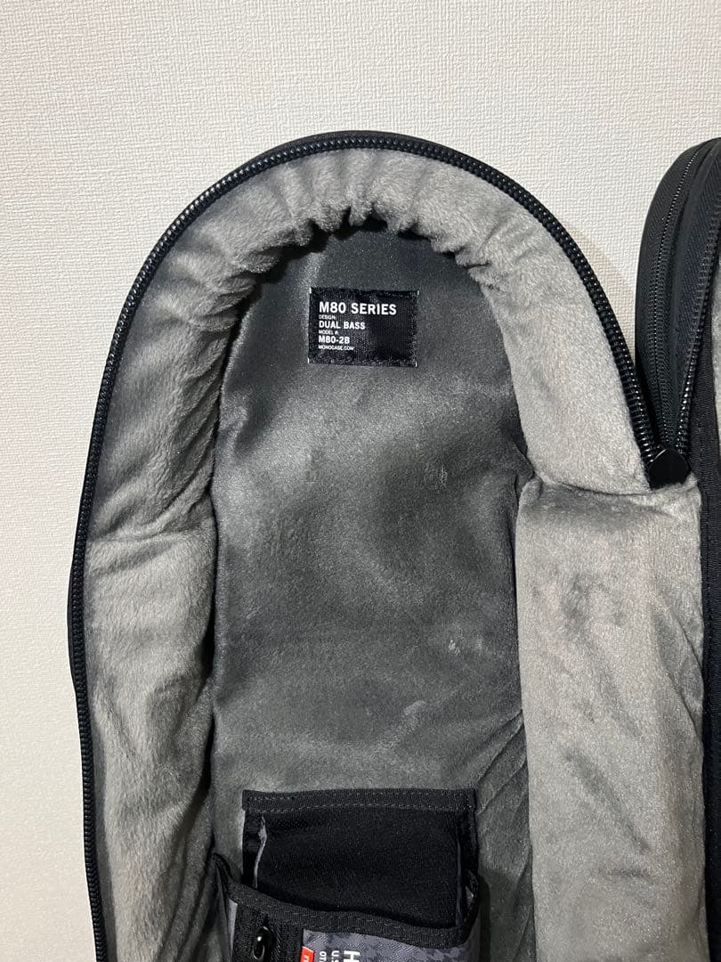 MONO M80 DUAL BASS エレキベース　ケース 2本収納可