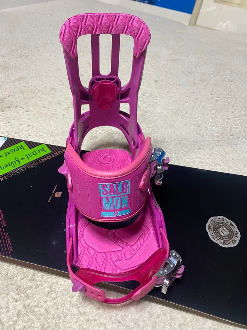 バートン　BURTON フィールグッド　149cm サロモン ビィンディング