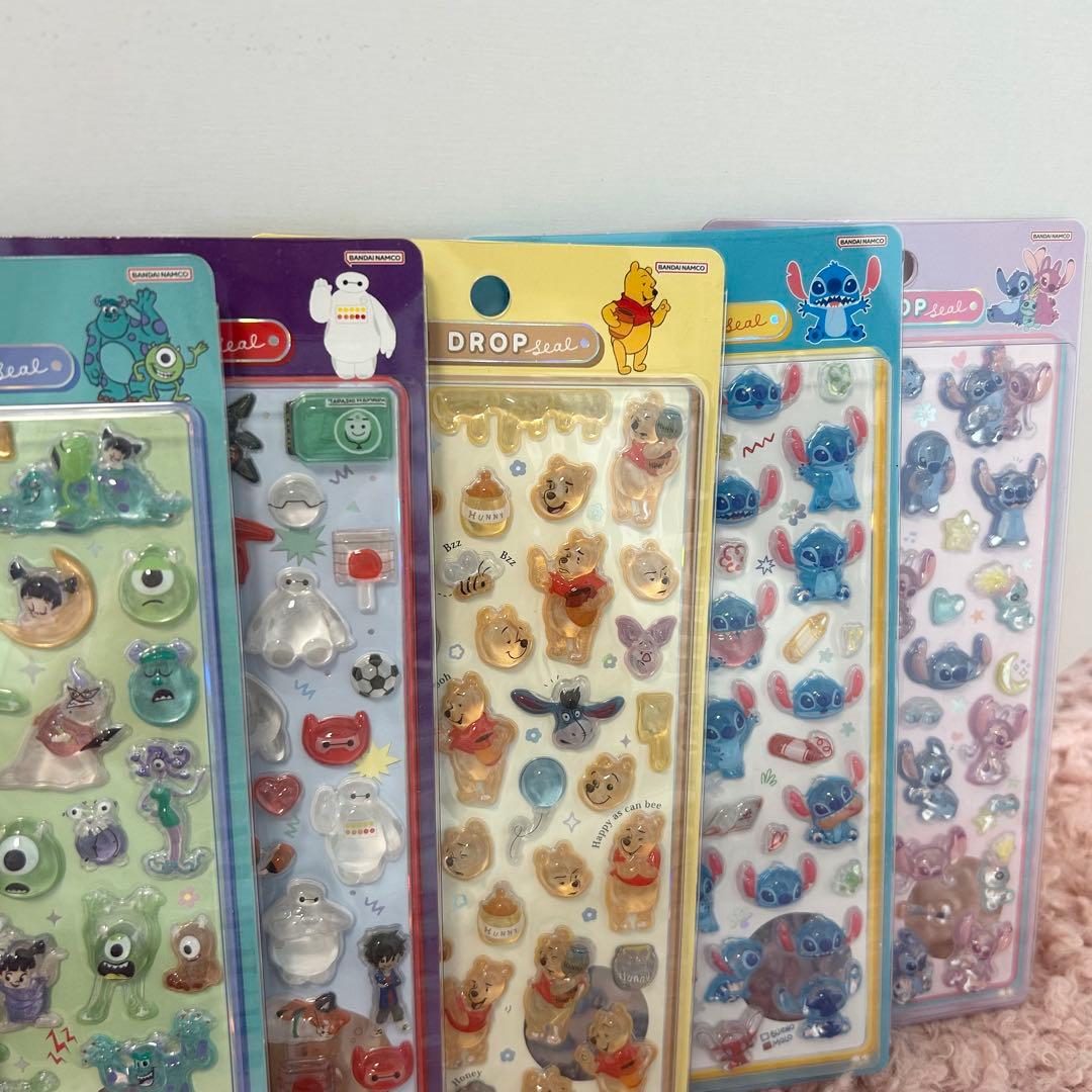 【正規品】ボンボンドロップシール ディズニー 6点おまとめセット