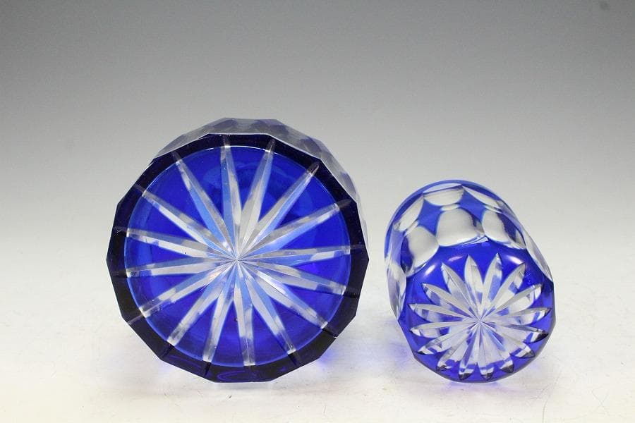 アンティーク カットガラス ウォーターセット 未使用(K-XA909)