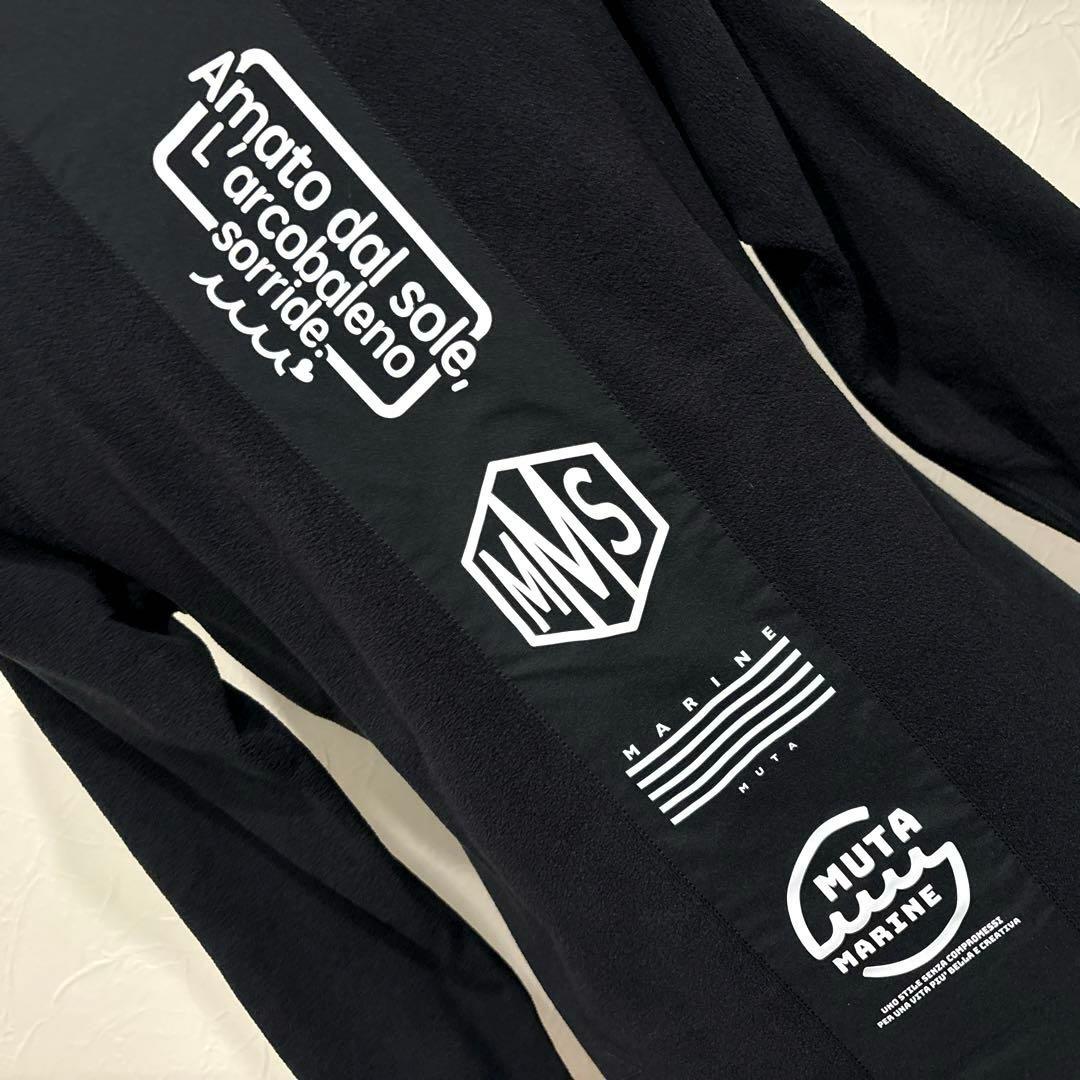 MUTA ムータ ゴルフ 25300円 フリース 切替モックネックプルオーバー