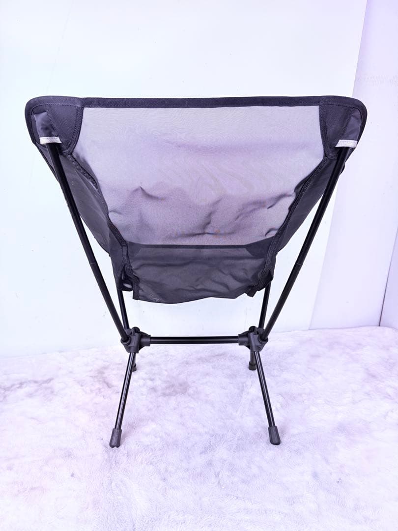 貴重品♪Helinoxヘリノックス コンフォートチェア メッシュ 黒 フレーム込