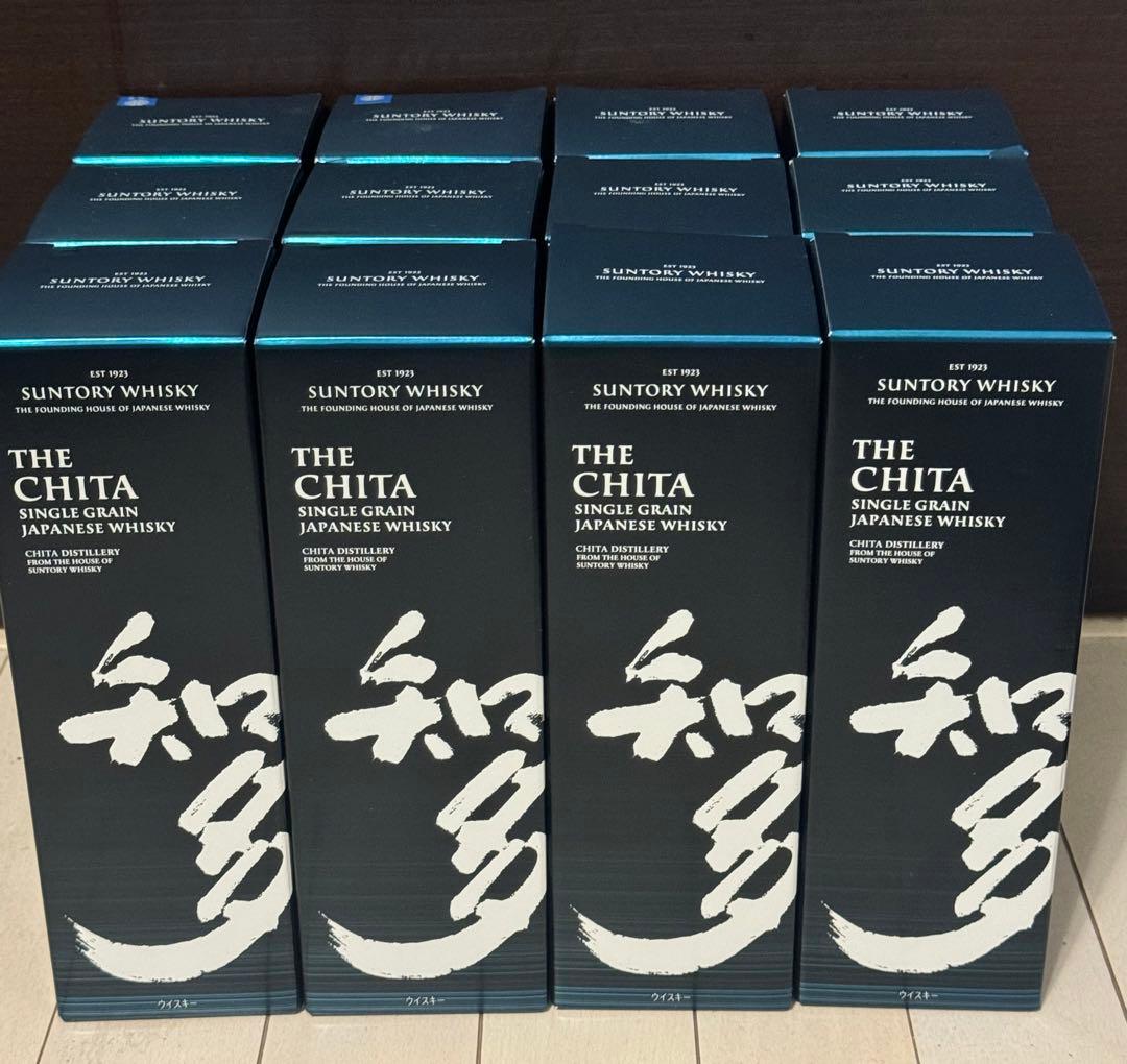 サントリー　ウィスキー　知多　700ml 12本セット　化粧箱付き　未開封品