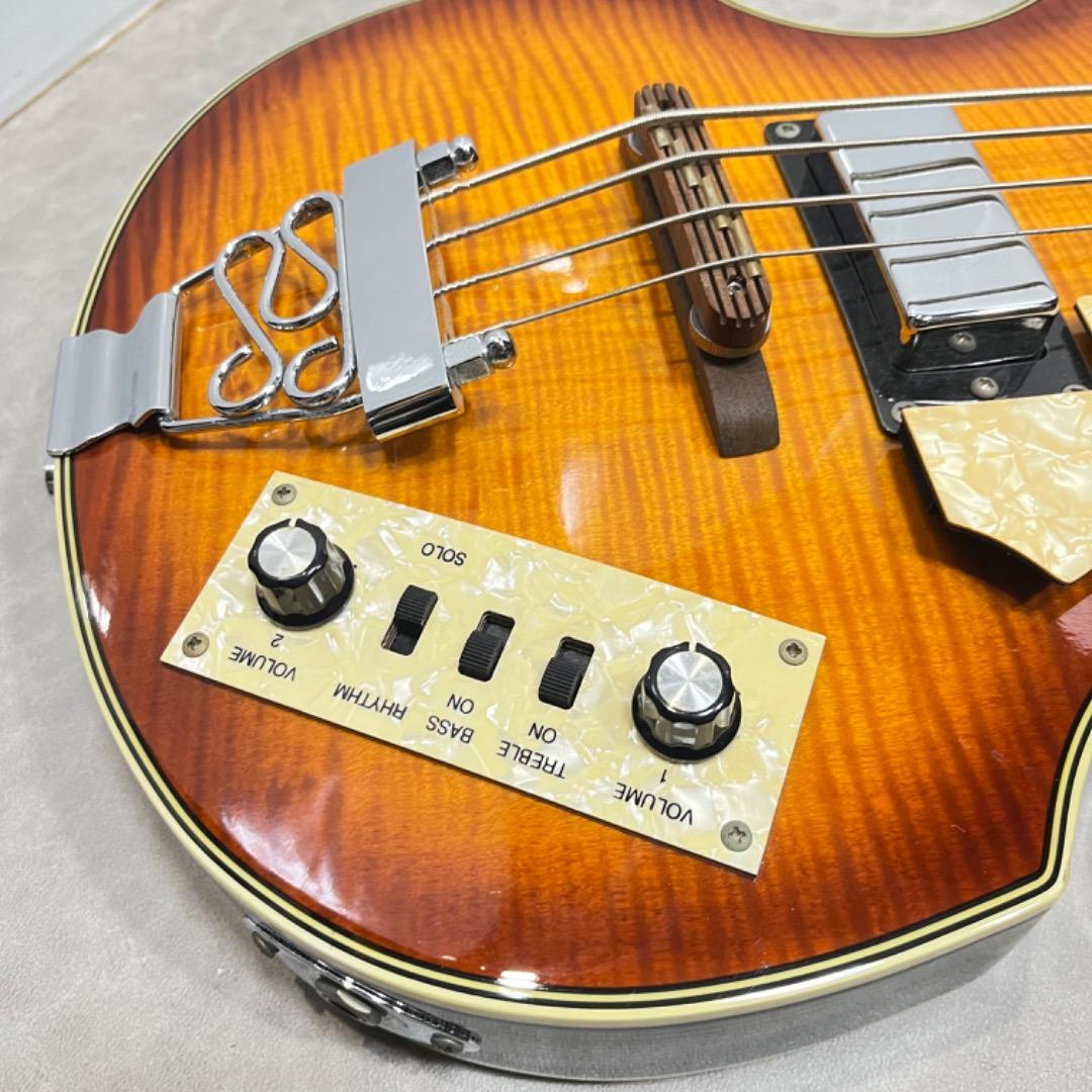 Tokai バイオリンベース　東海楽器　フレイムメイプル