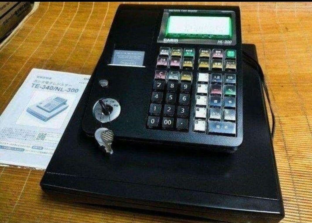 カシオレジスター　TE-340/NL300　フル設定無料　357159