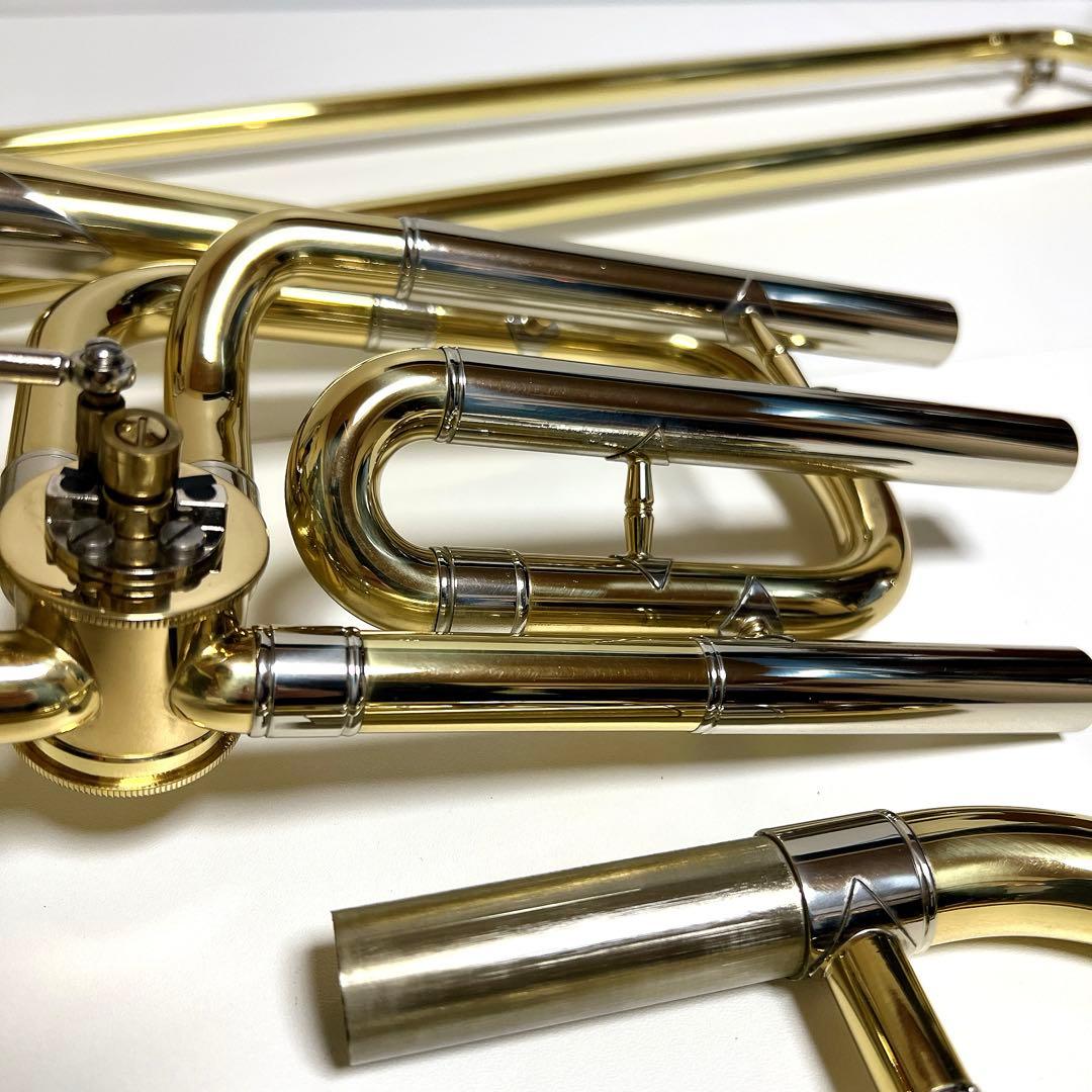 【極美品】Playtech テナーバストロンボーン プレイテック　吹奏楽　管楽器
