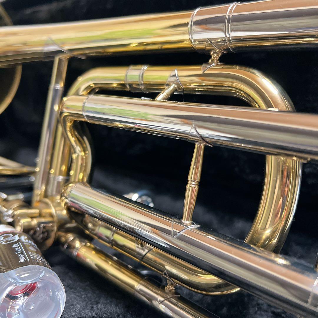 【極美品】Playtech テナーバストロンボーン プレイテック　吹奏楽　管楽器
