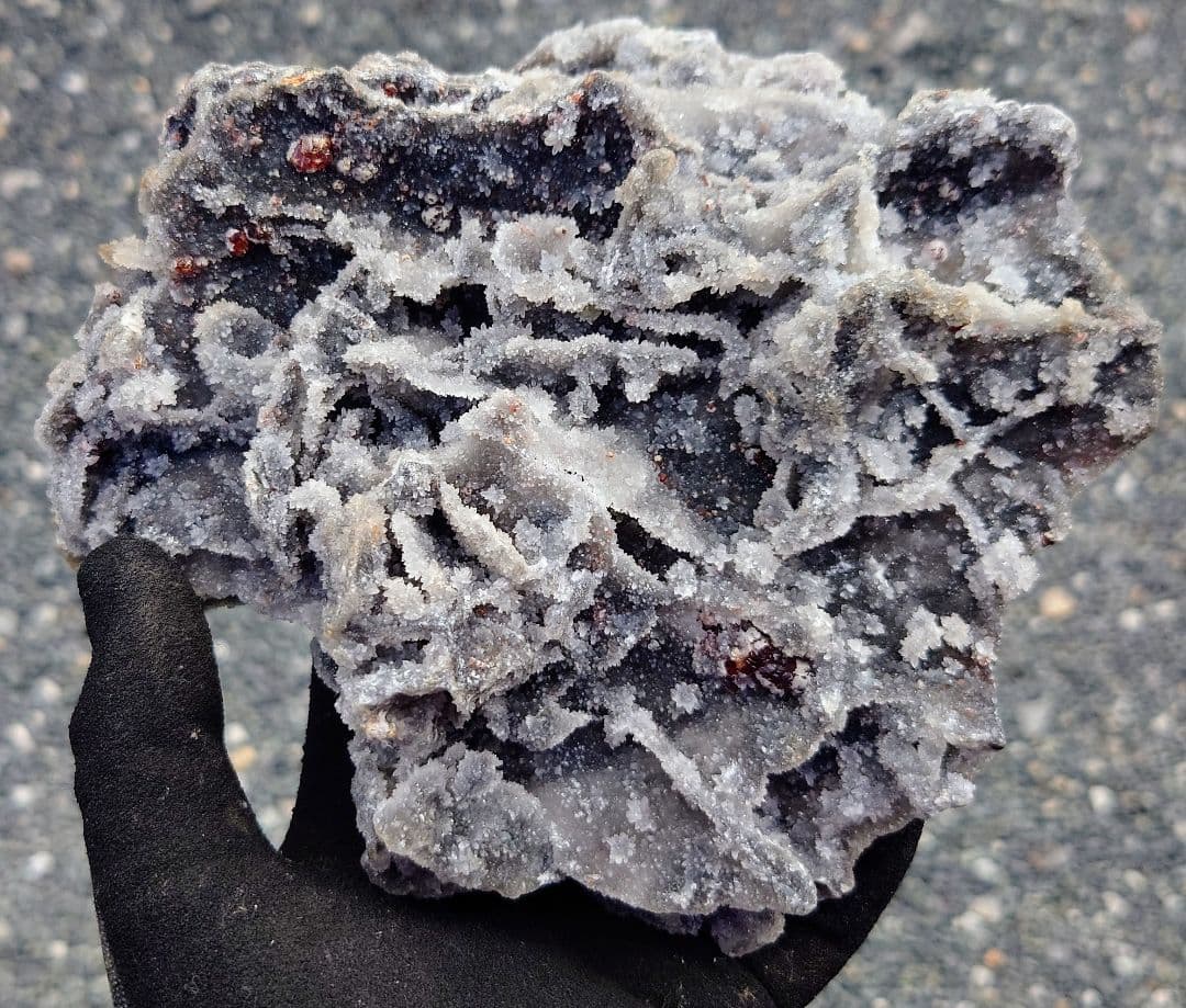 中国産 スファレライト/クォーツ