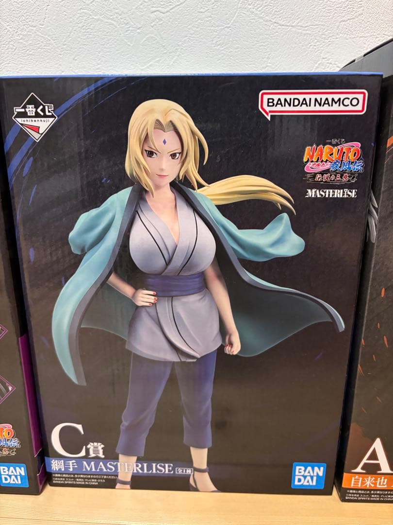 一番くじ NARUTO-ナルト- 疾風伝 伝説の三忍 A・B・C賞フィギュア