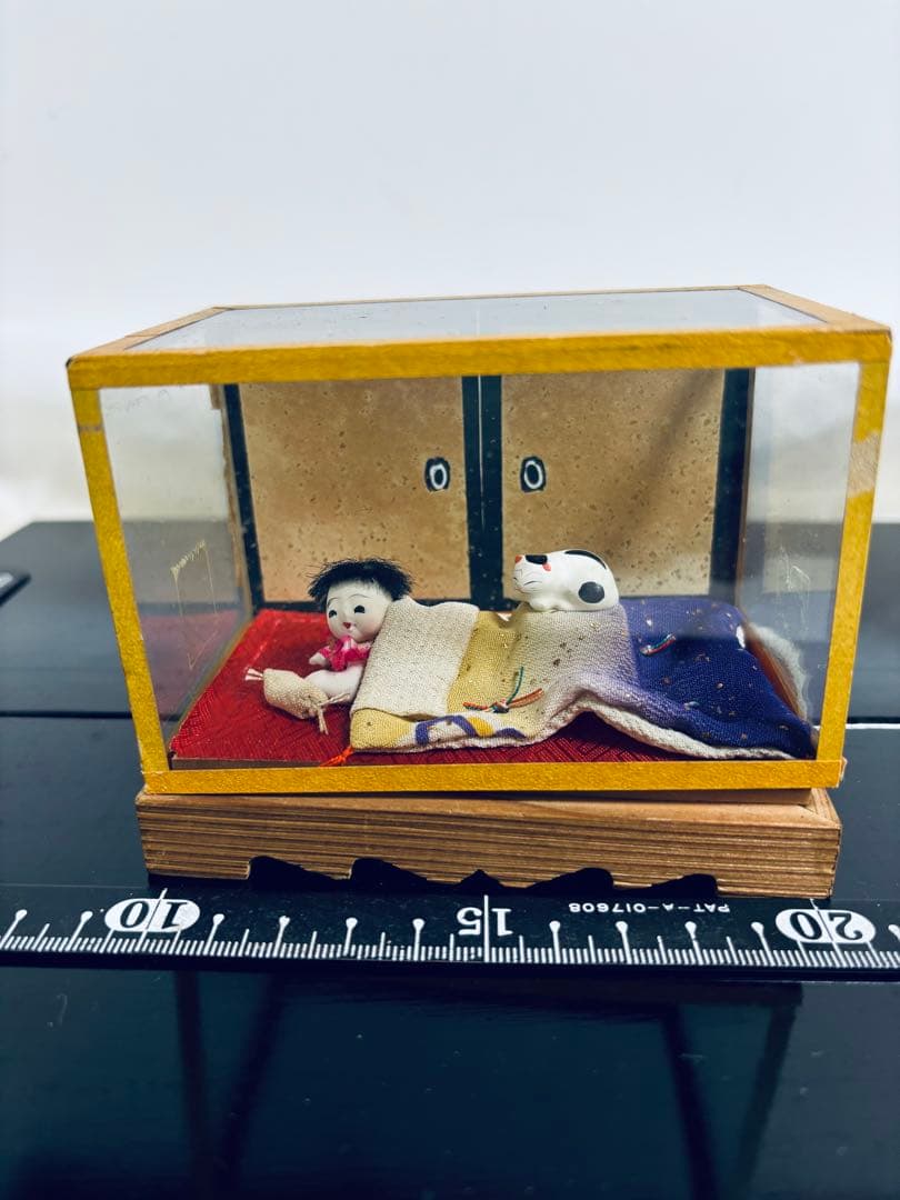 ❸アンティークはいはい人形童子たぬき蓄音機ダルマ大正レトロ 御所人形 まとめて