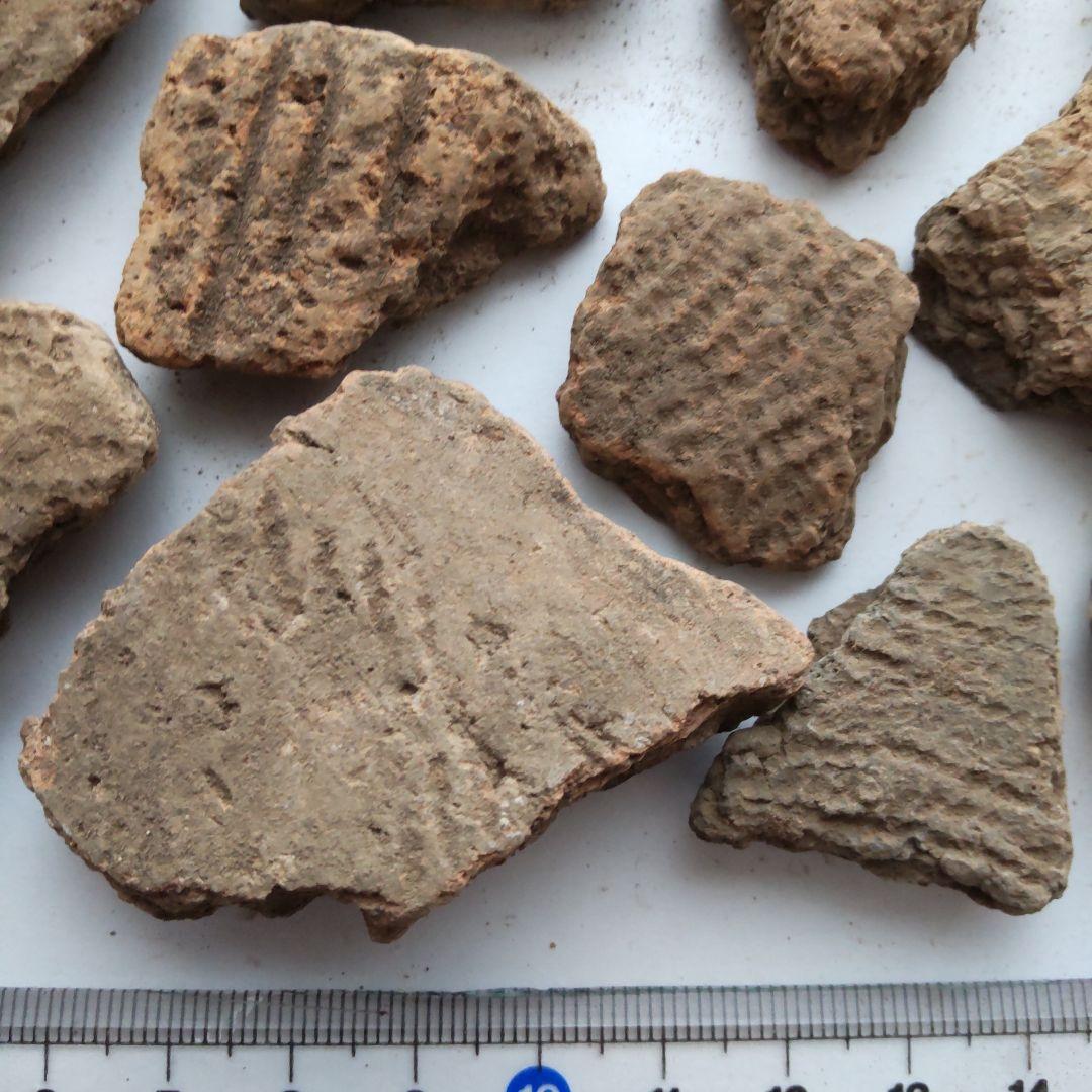 ★本物の縄文土器★(新潟県出土)24、23点