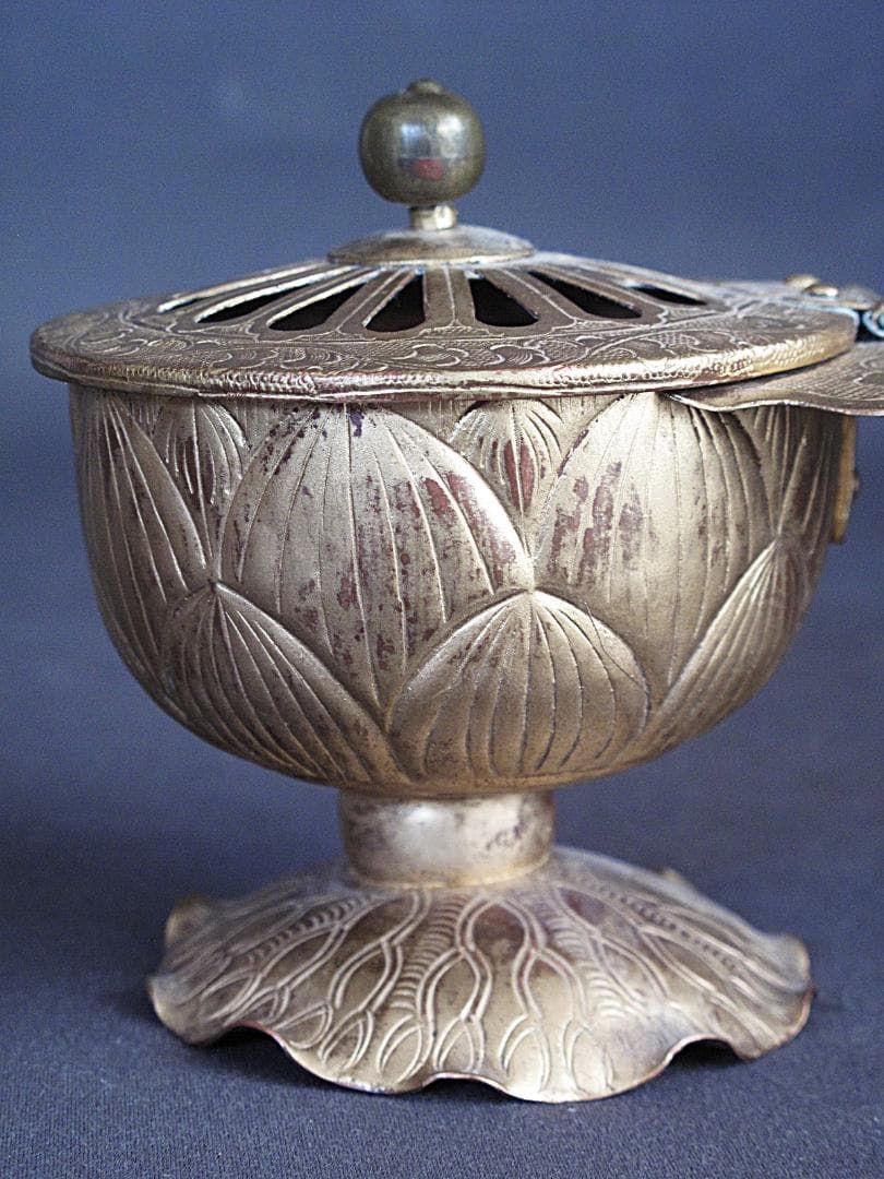 時代!! 法具『柄香炉』仏具 長29㎝