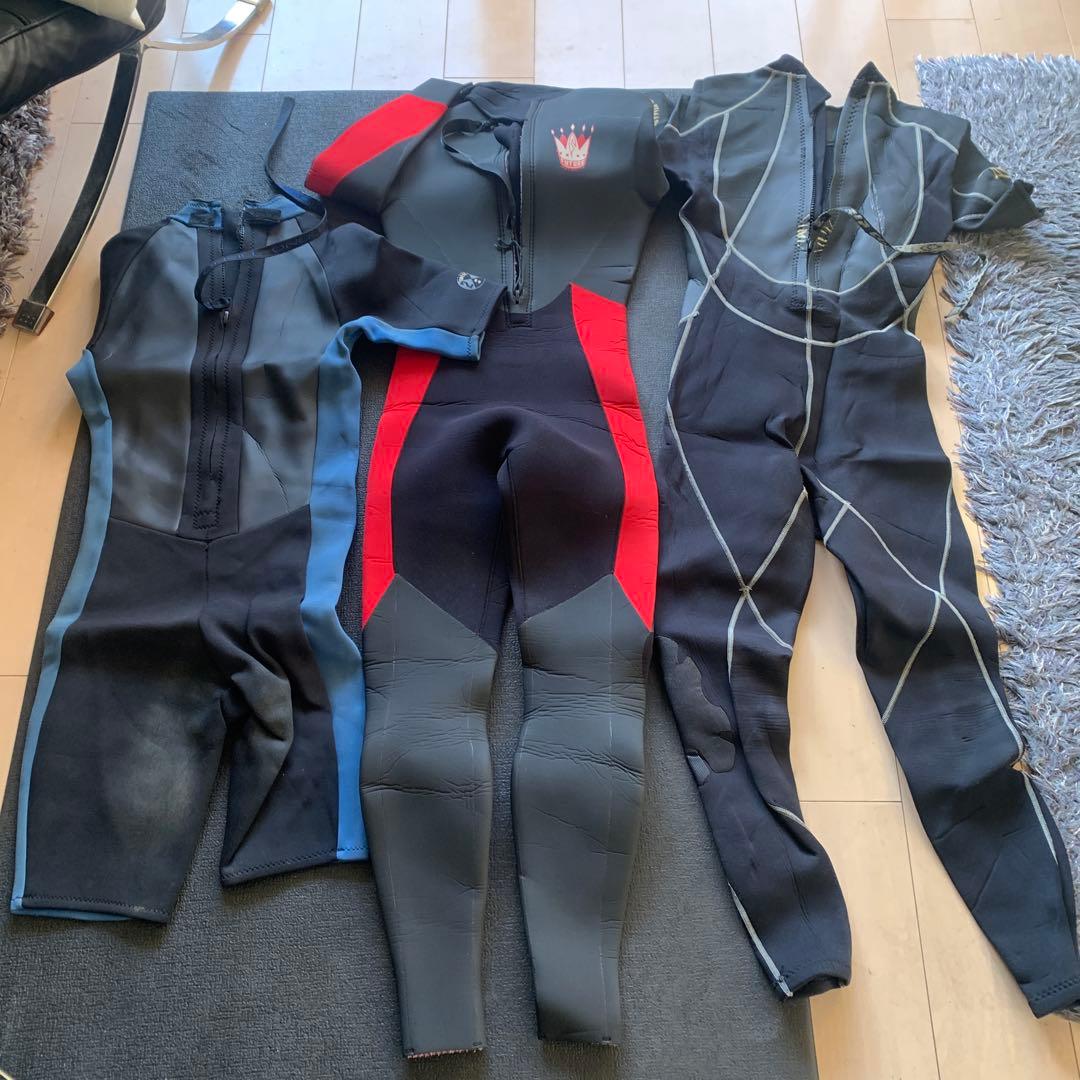 夏、冬、春のウエットスーツサイズM